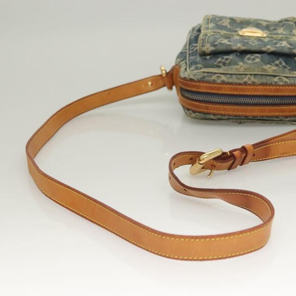 LOUIS VUITTON Monogram Denim Camera Bag Shoulder Bag Blue M95348 - Picture 7 of 16